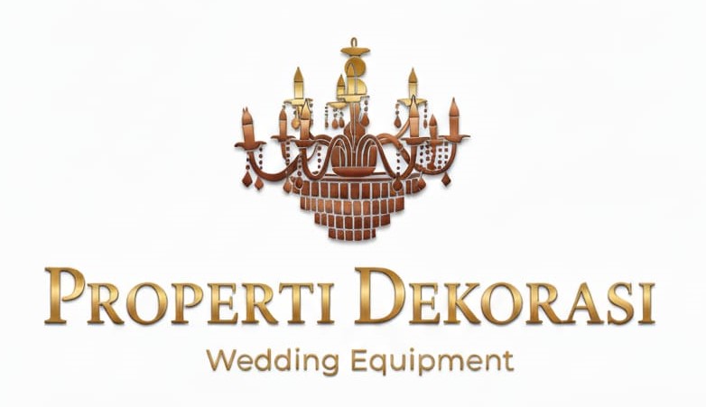 Gambar properti wedding murah dan indah untuk pengantin dengan dekorasi sederhana namun elegan dan romantis