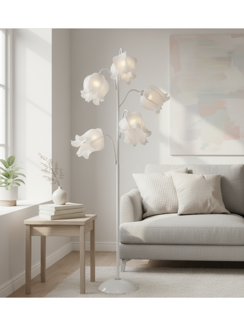 Gambar dekorasi interior ruang tamu modern dengan furniture minimalis dan aksen warna cerah yang menampilkan kelebihan properti dekorasi dalam meningkatkan estetika dan kenyamanan hunian