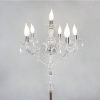 Standing Lampu 6 Led Transparent  1.5 M