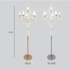 Standing Lampu 6 Led Transparent  1.5 M